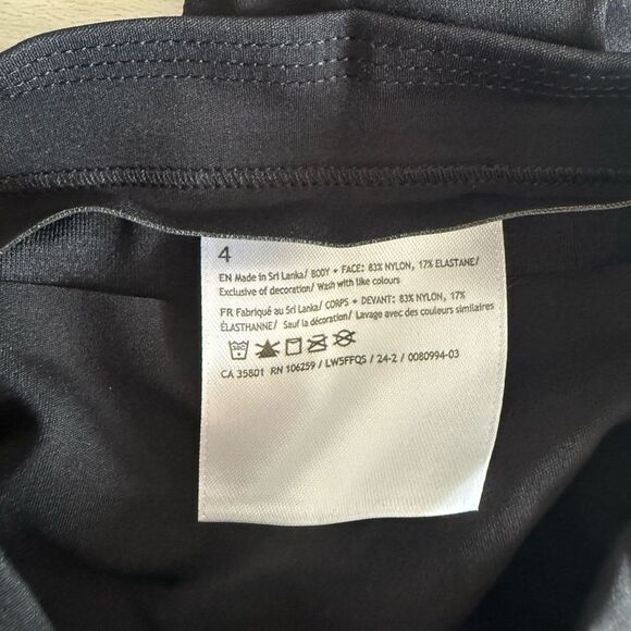 Lululemon Breezethrough High-Rise Leggings 25”Black 4 NWT IN PACKAGE - Picture 8 of 9